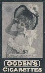 1901 Ogden's General Interest Series B #173 Mdlle. Anna Held Front