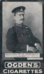 1901 Ogden's General Interest Series B #185 Major General Clements Front