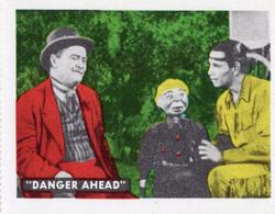 1950 Ed-U-Cards The Lone Ranger (W536-2) #34 Danger Ahead The Dummy Won't Talk Episode 14 Front