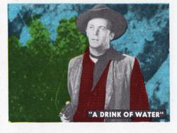 1950 Ed-U-Cards The Lone Ranger (W536-2) #77 A Drink of Water Ready To Shoot Episode 12 Front