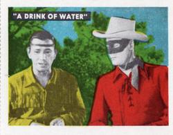 1950 Ed-U-Cards The Lone Ranger (W536-2) #79 A Drink of Water Dry Waterhole Episode 2 Front