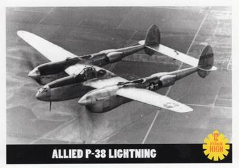 2013 The Illustration Studio (TIS) 12 O'Clock High Series 1 #14 Allied P-38 Lightning Front