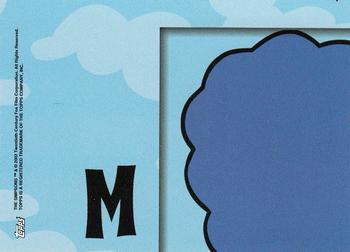 2002 Topps The Simpsons Bubble Gum & Stickers - Foil Stickers #9 Brahrp! Back