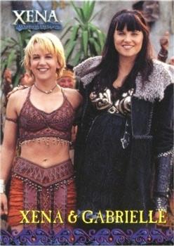 2001 Rittenhouse Xena Seasons 4 & 5 - Promos #BP1 Xena / Gabrielle Front