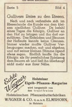 1929 Echte Wagner Gulliver bei den Riesen (Gulliver with the Giants) Album 2, Serie 5 #4 Nach und nach verbreitele sich im Riesenlande... Back