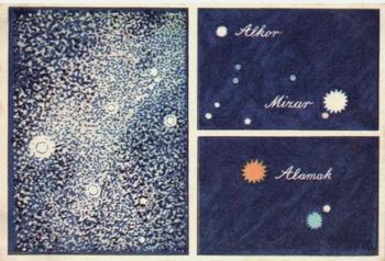 1929 Echte Wagner Wunder des Himmels II (Wonders of the Heavens) Album 2, Serie 11 #3 Milchstrasse und Doppelsterne Front