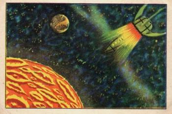 1929 Echte Wagner Raketenflug ins Weltall (Rocket Flight into Space) Album 2, Serie 22 #6 Beim Landen auf einem anderen Planeten... Front