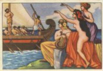 1929 Echte Wagner Die Irrfahrten des Odysseus (The Wanderings of the Odysseus) Album 2, Serie 26 #3 Die Sirenen Front