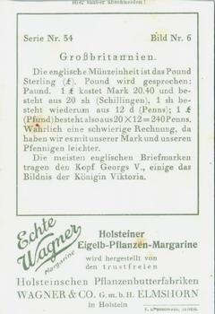 1929 Echte Wagner Eine Reise durch Grossbritannien (A Journey Through Great Britian) Album 2, Serie 34 #6 Die englische Back
