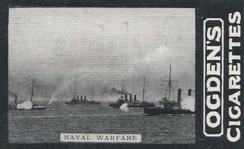 1902 Ogden's General Interest Series C #7 Naval Warfare Front