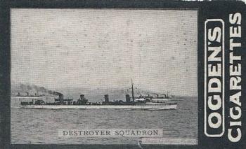 1902 Ogden's General Interest Series C #8 Destroyer Squadron Front