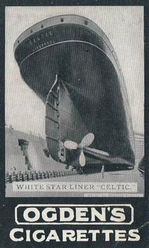 1902 Ogden's General Interest Series C #15 White Star Liner Celtic Front