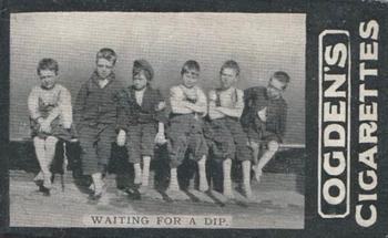 1902 Ogden's General Interest Series C #18 Waiting for a Dip Front