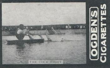 1902 Ogden's General Interest Series C #23 The Cock Fight Front