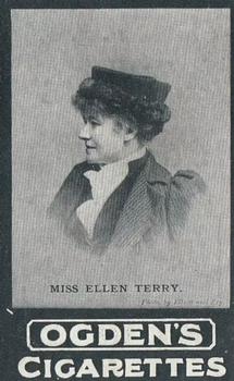 1902 Ogden's General Interest Series C #27 Ellen Terry Front