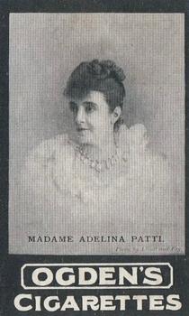 1902 Ogden's General Interest Series C #28 Adelina Patti Front