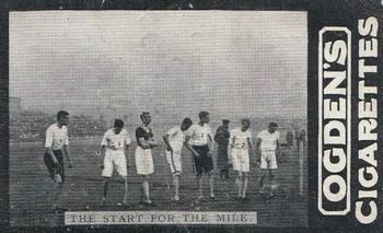 1902 Ogden's General Interest Series C #34 The Start for the Mile Front
