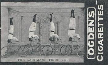 1902 Ogden's General Interest Series C #41 Kaufman Troupe (2) Front