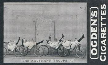 1902 Ogden's General Interest Series C #42 Kaufman Troupe (3) Front