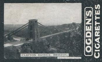 1902 Ogden's General Interest Series C #58 Clifton Bridge Bristol Front