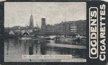 1902 Ogden's General Interest Series C #67 St. George’s Docks, Liverpool Front