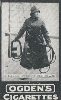 1902 Ogden's General Interest Series C #80 Heave! H.M.S. Camperdown Front
