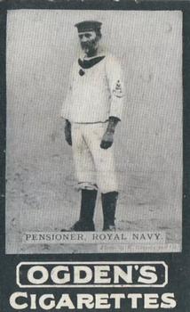 1902 Ogden's General Interest Series C #81 Pensioner, Royal Navy Front