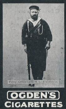 1902 Ogden's General Interest Series C #82 Petty Officer, H.M.S. Excellent Front