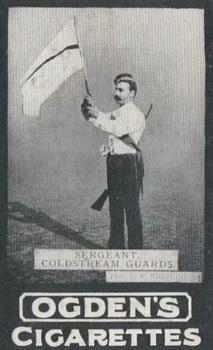 1902 Ogden's General Interest Series C #90 Sergeant Coldstream Guards Front