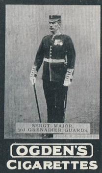 1902 Ogden's General Interest Series C #93 Sergt.-Major, 3rd Grenadier Guards Front