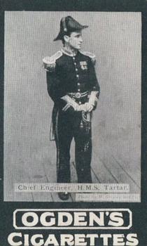1902 Ogden's General Interest Series C #98 Chief Engineer, H.M.S. Tartar Front