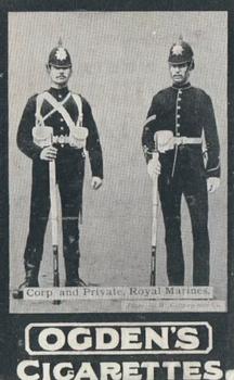1902 Ogden's General Interest Series C #99 Corp. and Private, Royal Marines Front