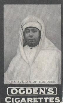 1902 Ogden's General Interest Series C #117 The Sultan of Morocco Front