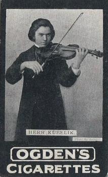 1902 Ogden's General Interest Series C #140 Jan Kubelik Front