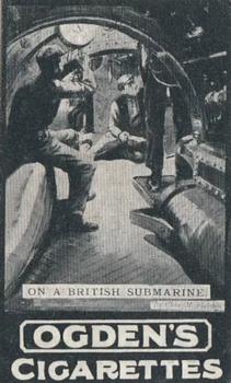1902 Ogden's General Interest Series C #176 On a British Submarine Front