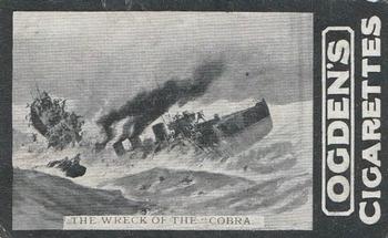 1902 Ogden's General Interest Series C #189 Wreck of the Cobra Front