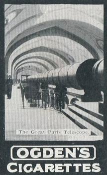 1902 Ogden's General Interest Series C #198 The Great Paris Telescope Front