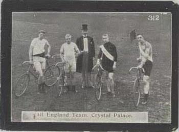 1902 Ogden's General Interest Series C #312 All England Team Crystal Palace Front