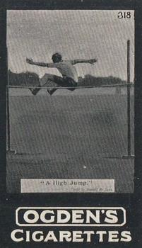 1902 Ogden's General Interest Series C #318 A High Jump Front
