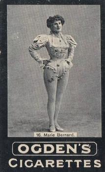 1902 Ogden's General Interest Series C #C16 Marie Bernard Front