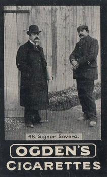 1902 Ogden's General Interest Series C #C48 Signor Severo Front