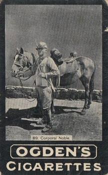 1902 Ogden's General Interest Series C #C89 Corporal Noble Front