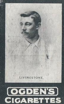 1902 Ogden's General Interest Series D #186 George Livingstone Front