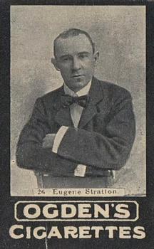 1902 Ogden's General Interest Series E #26 Eugene Stratton Front