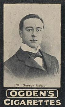 1902 Ogden's General Interest Series E #32 George Robey Front