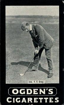 1902 Ogden's General Interest Series F #244 T. T. Gray Front