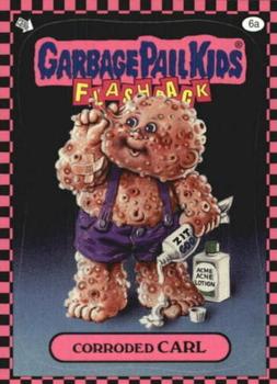 2010 Topps Garbage Pail Kids Flashback Series 1 - Punk Pink Border #6a Corroded Carl Front