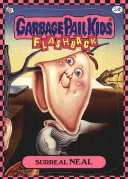2010 Topps Garbage Pail Kids Flashback Series 1 - Punk Pink Border #38b Surreal Neal Front