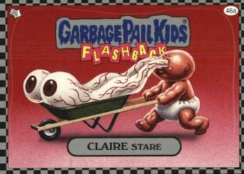 2010 Topps Garbage Pail Kids Flashback Series 1 - Silver #46a Claire Stare Front