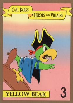 1992 Gladstone Carl Barks Heroes and Villains #3 Yellow Beak Front
